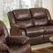Fullerton 50010 Motion Sofa in Brown by Acme w/Options