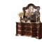 B700 Bedroom Set 5Pc in Brown by FDF