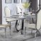 Destry Dining Table DN01188 Silver & Faux Marble -Acme w/Options