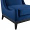 Confident Accent Lounge Chair in Navy Velvet by Modway