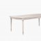 Wynsor Dining Table 67540 in Antique Champagne by Acme w/Options