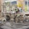 Danae Dining Table DN01197 Champagne & Gold by Acme w/Options