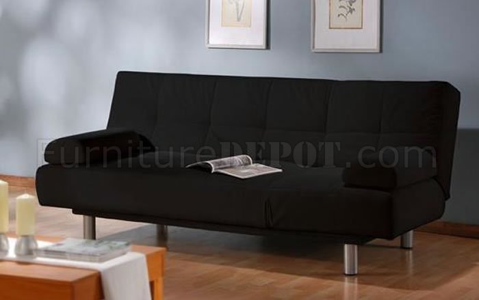 Sofa Bed LSSB-ARUBA Black - Click Image to Close