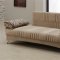 Daisy Sofa Bed Convertible in Light Brown Microfiber by Empire