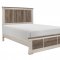 Arcadia 5Pc Bedroom Set 1677 in White & Gray by Homelegance