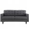Empress Sofa in Gray Fabric by Modway w/Options