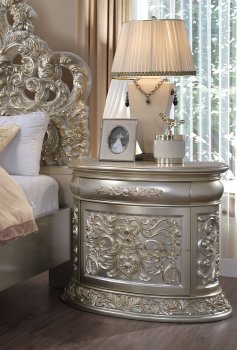 Sorina Nightstand BD01242 in Antique Gold by Acme [AMNS-BD01242 Sorina]