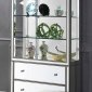 Persis Bookcase 92850 in Mirrored by Acme