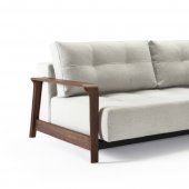 Ran Deluxe Excess Lounger Sofa Bed in Natural by Innovation