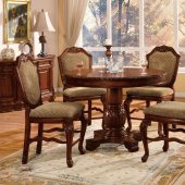 Chateau De Ville 04082 Counter Ht Dining Table in Cherry by Acme