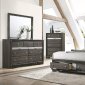 Naima 5Pc Bedroom Set 25970Q in Gray w/Options