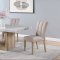 D8683DC Dining Chairs Set of 4 in Beige Fabric by Global