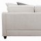 McLoughlin Sectional Sofa 501840 in Cream Fabric by Coaster