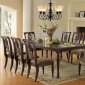 Dark Brown Classic Dining Room Table w/Optional Chairs