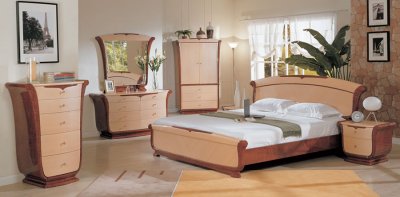 Ariana Bedroom in Beige & Brown by American Eagle w/Options