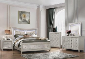 Paris Bedroom in Champagne by Global w/Options [GFBS-Paris Champagne]