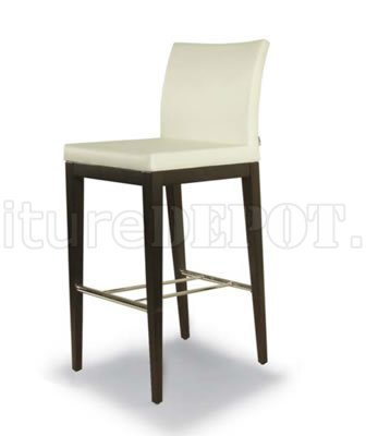 Set of 2 Black, Brown, Cream, Red, Tan or White Barstools - Click Image to Close