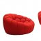 Fantasy Sofa in Red Fabric by J&M w/Options
