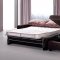Brown Fabric Modern Sectional Sofa w/Sleeper & Storage Chaise