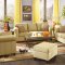 Chocolate or Butter Chenille Fabric Contemporary Livng Room Sofa