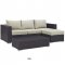 Convene Outdoor Patio Sofa Set 3Pc 2178 Choice of Color - Modway
