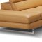 A761 Sectional Sofa in Freesia Leather by J&M