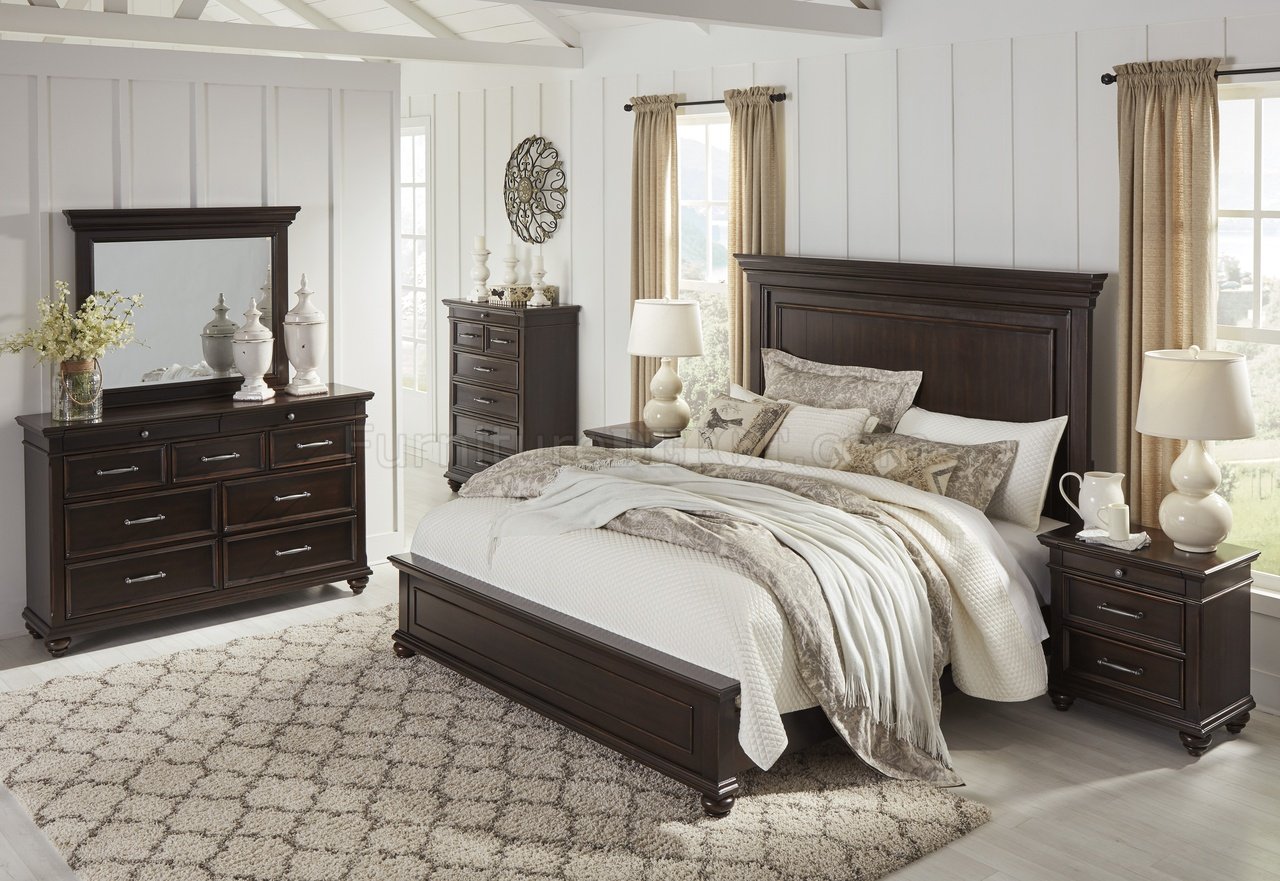Brynhurst Bedroom Set B788 in Dark Brown by Ashley w/Options - Click Image to Close