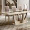 Elite Dining Table in Ivory by ESF w/ Options