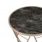 Cicatrix Coffee Table 3Pc Set 83300 Faux Black Marble by Acme