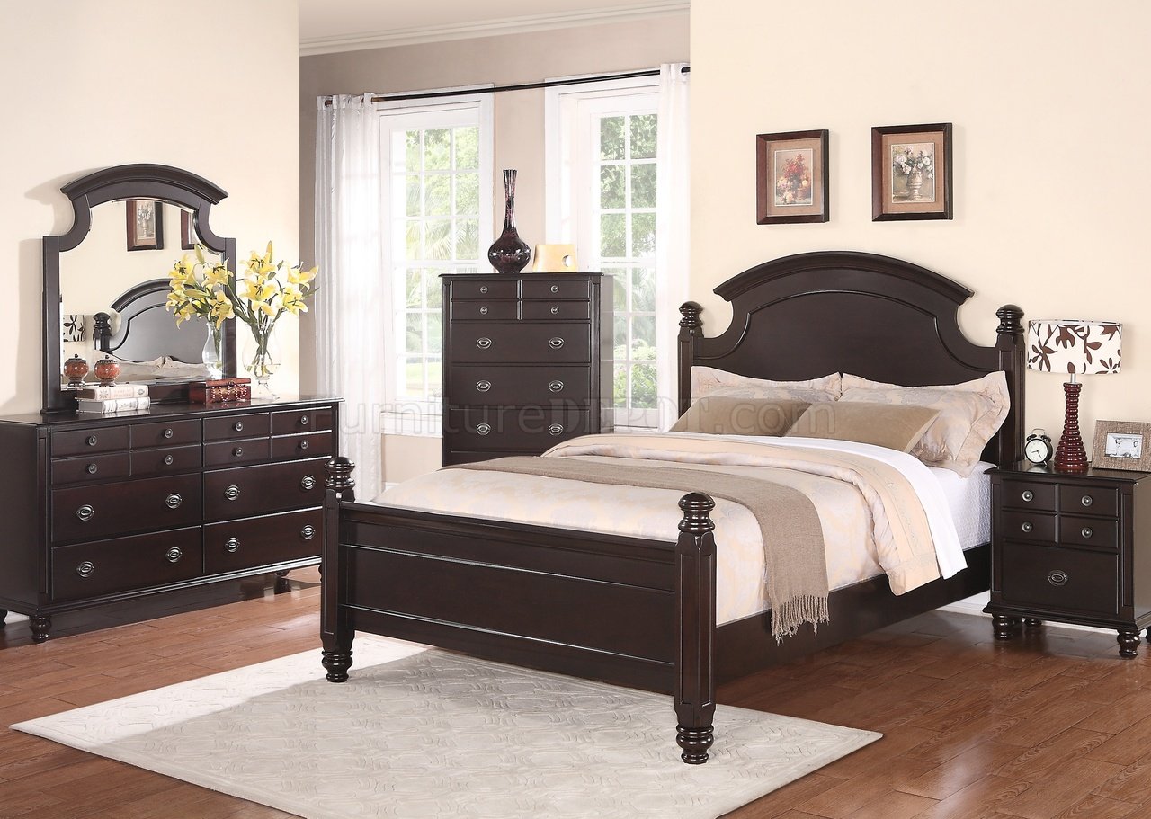 B271 Bedroom in Espresso w/Optional Casegoods - Click Image to Close