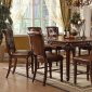 60080 Winfred Counter Height Dining Table in Cherry by Acme