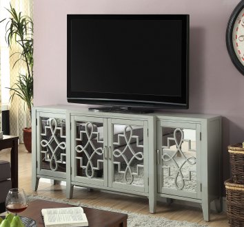 Kacia Console 90190 in Antique Gray by Acme