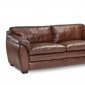 Midtown Sofa Set in Cognac Leather Match w/Options