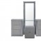 Ylime Bedroom Set 5Pc in Smooth Silver by Global w/Options