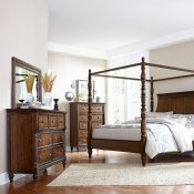 Verlyn Bedroom 1946 in Cherry Finish by Homelegance w/Options