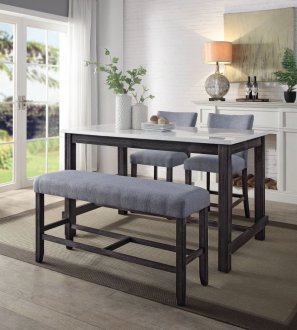 Yelena Counter Height Table 5Pc Set 72940 by Acme