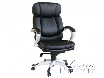 Black Leatherette Minta Modern Office Chair By Acme [AMOC-09768 Minta]