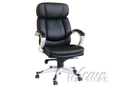 Black Leatherette Minta Modern Office Chair By Acme