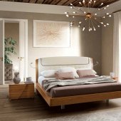 Luna Bedroom Set in Walnut by ESF
