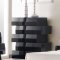 Da Vinci Bedroom Charcoal - J&M w/Optional Milan Black Casegoods