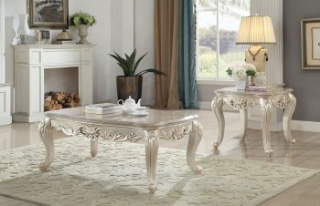Gorsedd Coffee Table 82440 in Antique White by Acme w/Options [AMCT-82440-Gorsedd]
