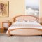 Cherry and Maple High Gloss Finish Stylish Bedroom Set