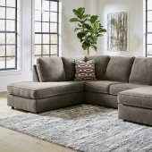 Ophannon Sectional Sofa 29402 in Putty Fabric by Ashley