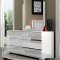 Live Bedroom by At Home USA in White w/Optional Casegoods