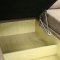 Tan Microfiber Modern Convertible Sectional Sofa Bed
