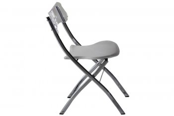 White Bicast Set of 4 Modern Plegable Dining Chairs [GRDC-KA-4050C]