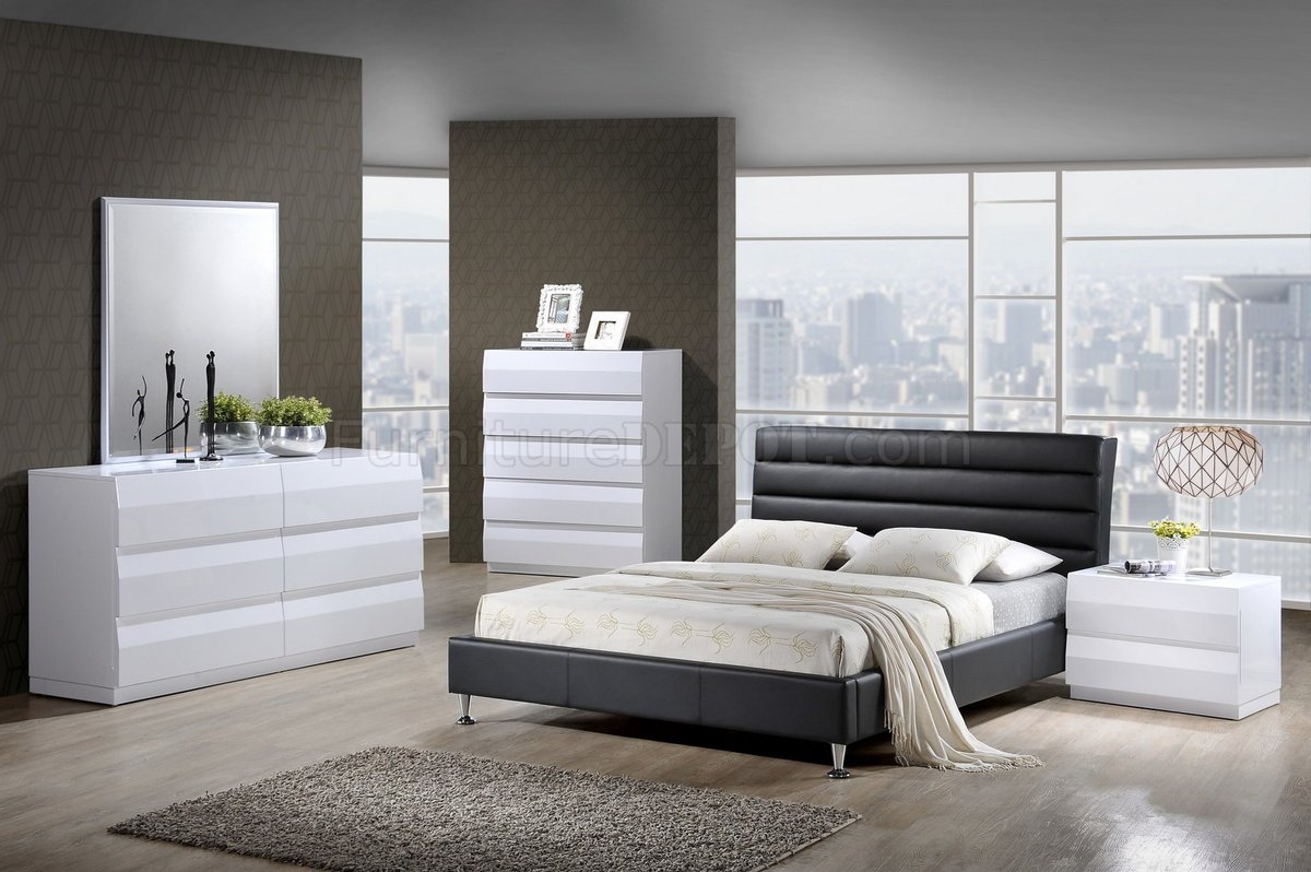 8284-Bailey Bedroom by Global w/Platform Bed & Options - Click Image to Close