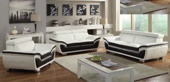 50145 Olina Sofa in Bonded Leather Match by Acme w/Options [AMS-50145 Olina]