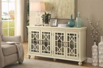 950638 Accent Cabinet in Antique Style White by Coaster [CRCA-950638]