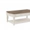 Florian Coffee Table 3Pc Set LV01662 in Antique White by Acme